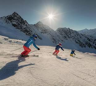 Skigebiet im Ahrntal