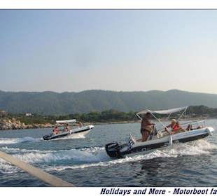 Holidays and More Touristik Info-Motorboot fahren