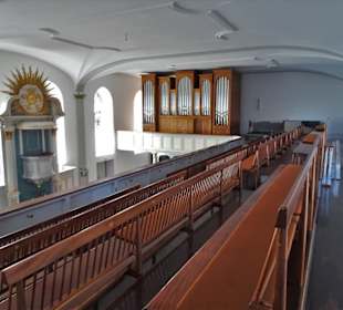 Auf der Empore der St. Martini Kirche Lesum