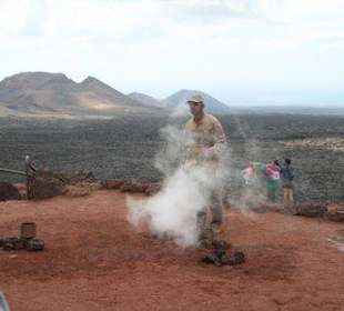 Demonstration der Erdwärme mit Wasser