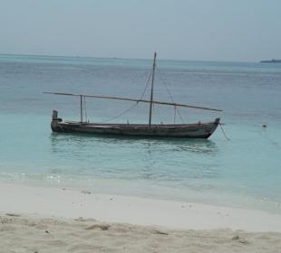 Boot im Meer