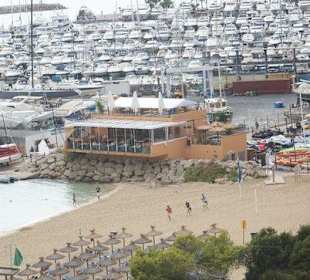 Beach Alm von oben