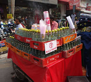 Auf dem Markt unterwegs