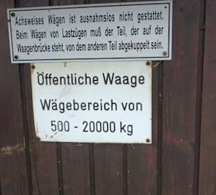 Öffentliche Waage Mehrstetten