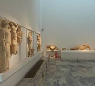 Teile des Zeus Tempels