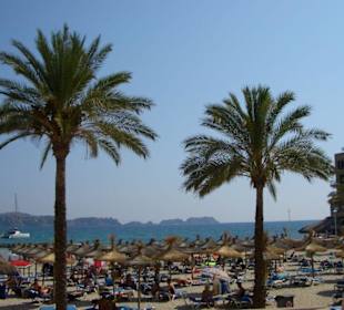 Der Strand von Paguera