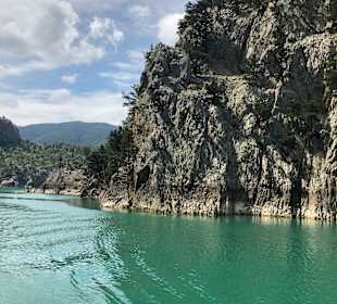 Oymapinar Baraji/ Stausee Green Lake & Green Canyon