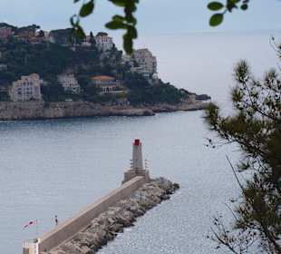 Ausblick nach Westen Richtung Hafen