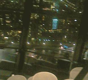 Blick vom Bistro auf Rotterdam