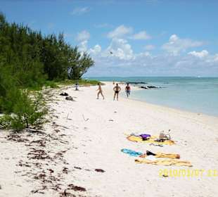 Strand auf Ile aux Cerfs