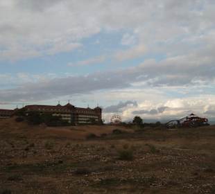 Rest von Natur an der Promenade