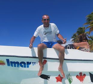 Spaßvogel und Tourguide Marcel