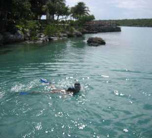 Schnorcheln in Xel-Ha
