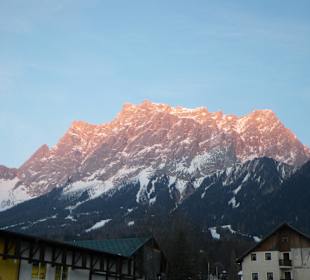 Sonnenuntergang Zugspitze