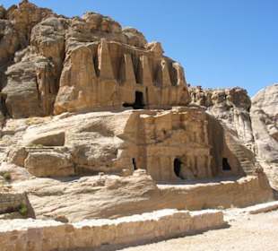 Spacer po Mieście Wykutym w Skale - Petra