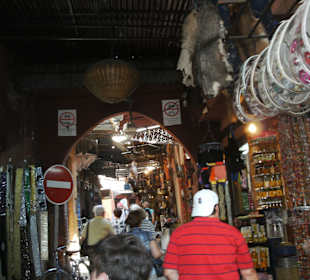 Souks von Marrakesch