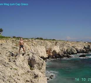 Auf dem Weg zum Cap Greco
