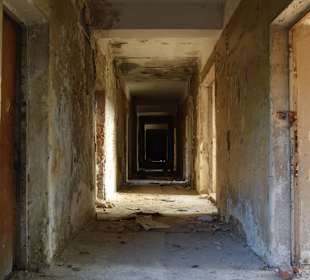 Ruine eines Sanatoriums