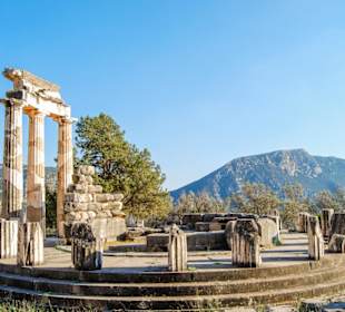 Tempelanlage des Orakels von Delphi