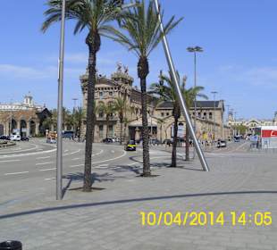 Der Hafen von Barcelona