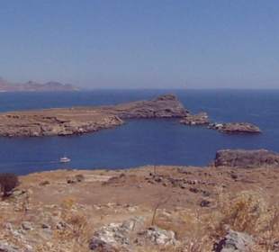 Панорамный вид со скалы у Акрополя