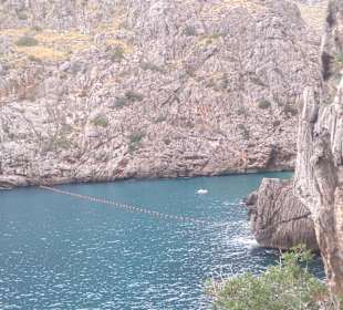 Schlucht La Calobra Tor zum Paradies