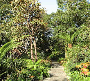 Garten des Glenveagh Castle