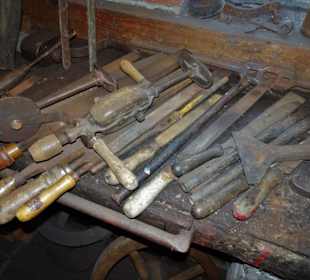 In der Schmiede des Dörpmuseum Münkeboe