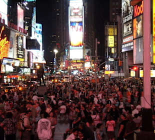 Notte a time square