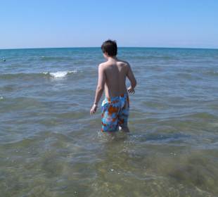 Kristallklares Wasser 