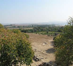 Blick vom Theater in der Stadtrichung