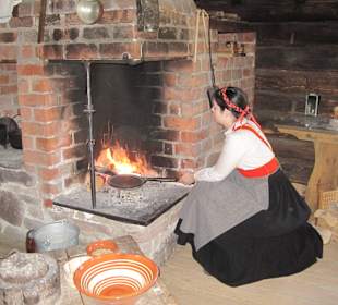Brotbacken im Museum