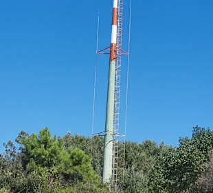 Das Radar noch im Betrieb