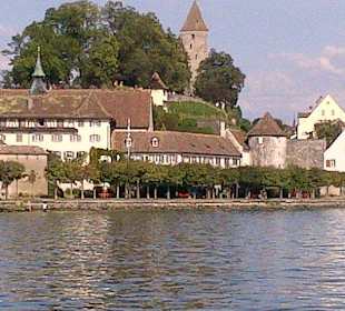 Rapperswil vom See her