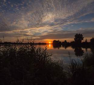 Altmühlsee bei Sonnenuntergang