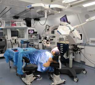 Fliegende Augenklinik Orbis zu Besuch