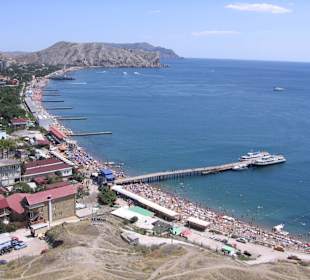 Widok z twierdzy genueńskiej