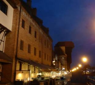 Die Lange Brücke in Danzig (ehemaliger Hafen-Kai)