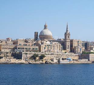 Blick auf die Altstadt von Valletta