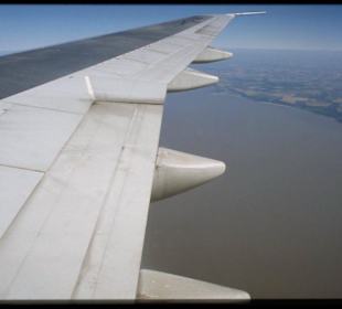 Anflug auf Buenos Aires