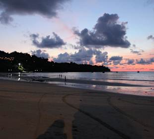 Zachód słońca na Bang Tao Beach