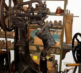 Nähmaschine eines Schuhmachers