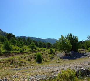 GreenCanyon vom Staudamm nach Side