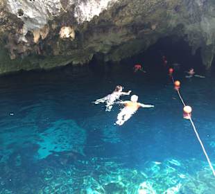 Baden in der Grand Cenote