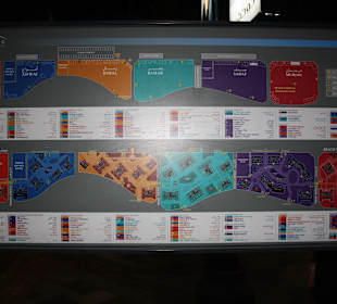 Plan vom "The Walk" in Dubai Marina