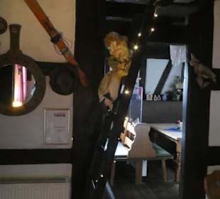 In den Innenräumen vom Hexenhäusle in Neuhausen