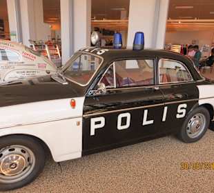 VOLVO Automuseum Polizei