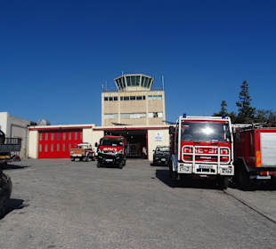 Feuerwehrstation im altem Tower