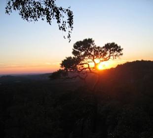 Sonnenuntergang Waitzdorfer Höhe