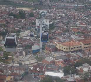 Metrocable zum Parque Arvi